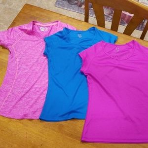 Bundle- 3 small short sleeved workout tees